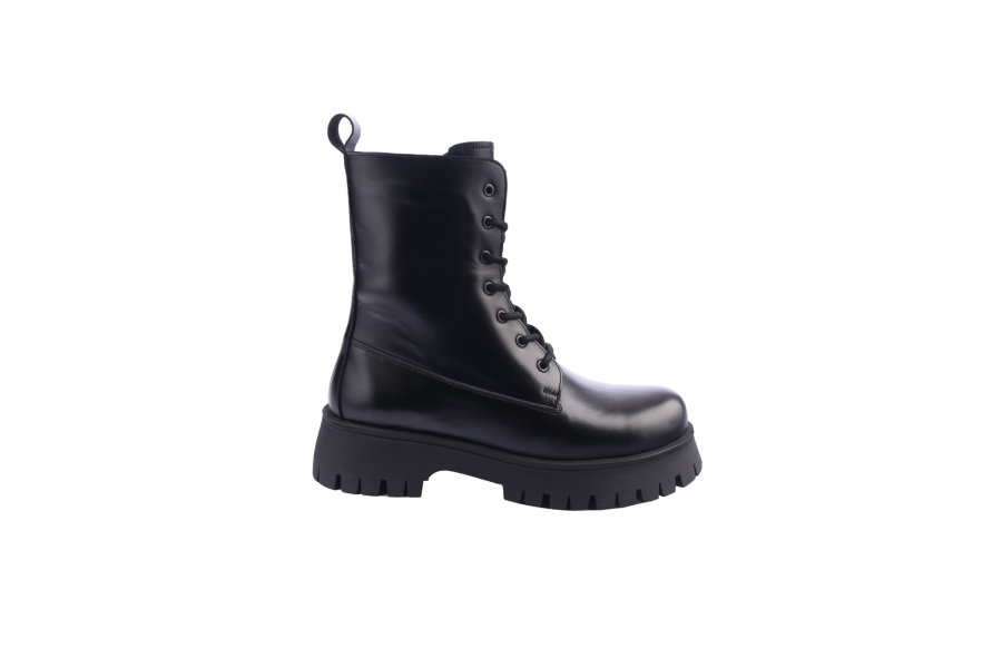 d.moro shoes Women Leather Ankle Boots for Winter: 652B Black (Wholesale)