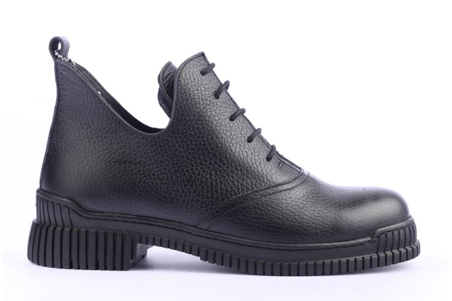 d.moro shoes Women Leather Ankle Boots for Winter: 7228 Black (Wholesale)