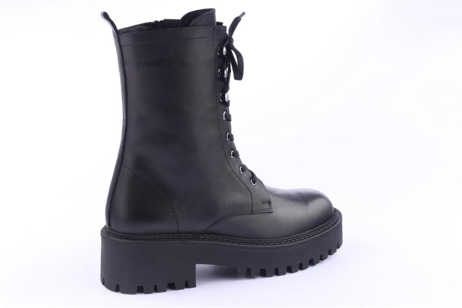 D.moro Shoes Women Leather Ankle Boots For Winter: 756 Black (Wholesale)