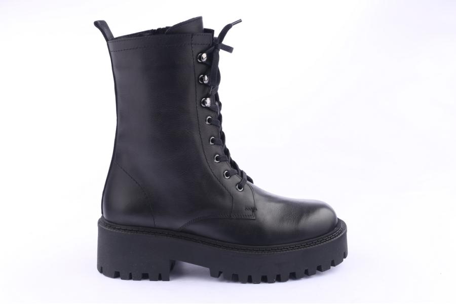 d.moro shoes Women Leather Ankle Boots for Winter: 756 Black (Wholesale)