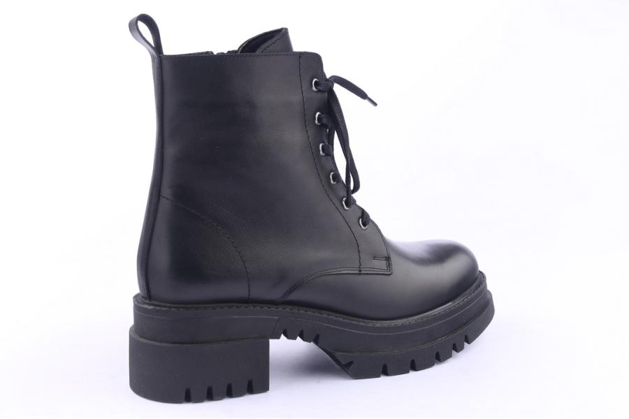 D.moro Shoes Women Leather Ankle Boots For Winter: 780 Black (Wholesale)