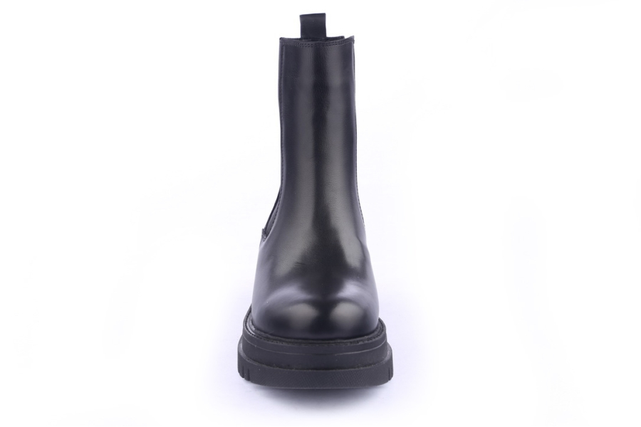 D.moro Shoes Women Leather Ankle Boots For Winter: 782 Black (Wholesale)