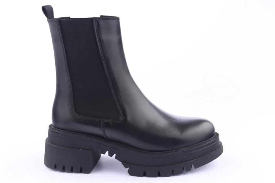 d.moro shoes Women Leather Ankle Boots for Winter: 782 Black (Wholesale)