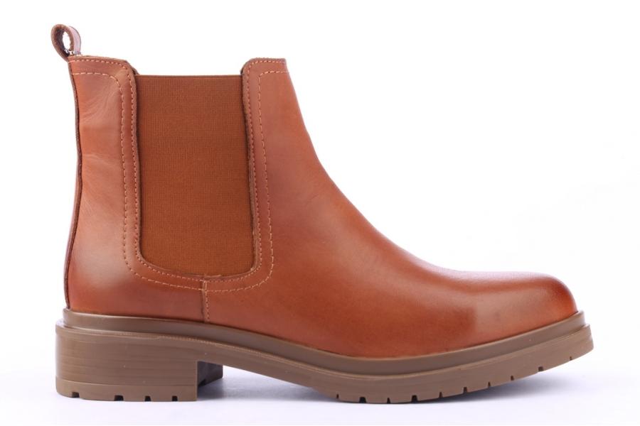 d.moro shoes Women Leather Ankle Boots for Winter: 8511 Tan (Wholesale)