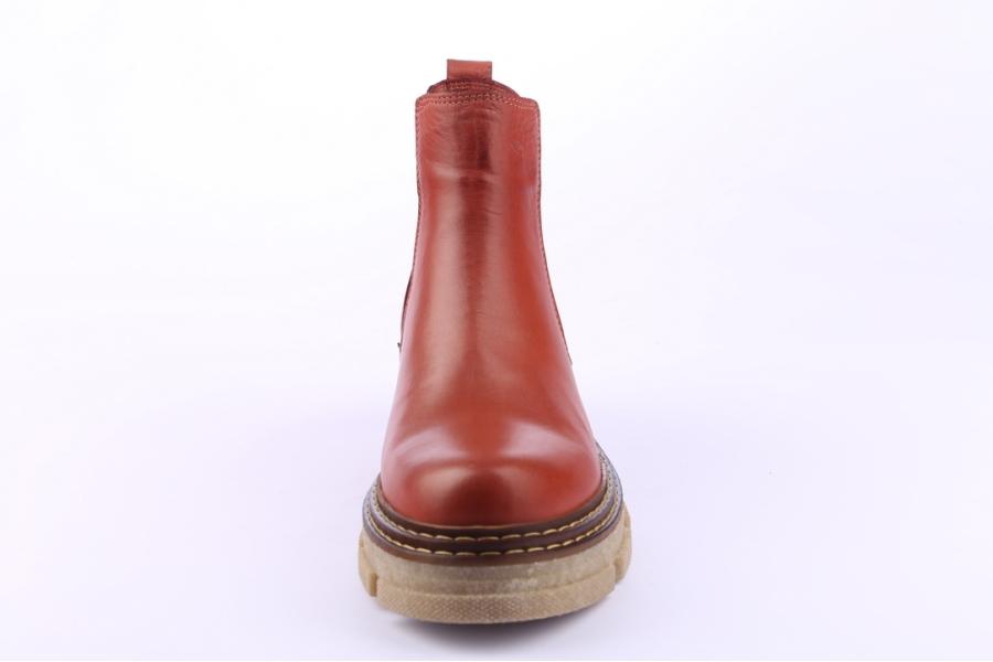 D.moro Shoes Women Leather Ankle Boots For Winter: 9801 Brown (Wholesale)