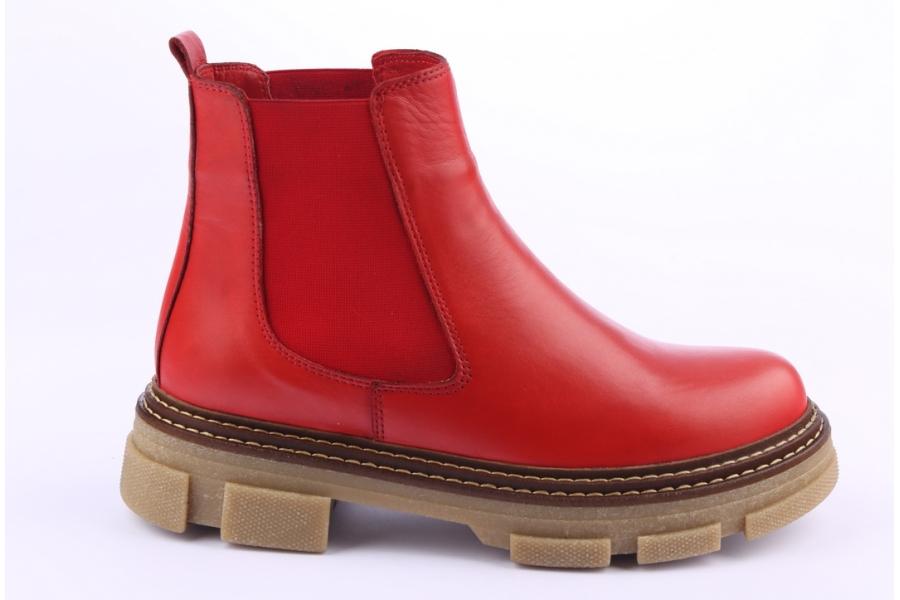 d.moro shoes Women Leather Ankle Boots for Winter: 9801 Red (Wholesale) d.moro shoes Women Leather Ankle Boots for Winter: 9801 Red (Wholesale)