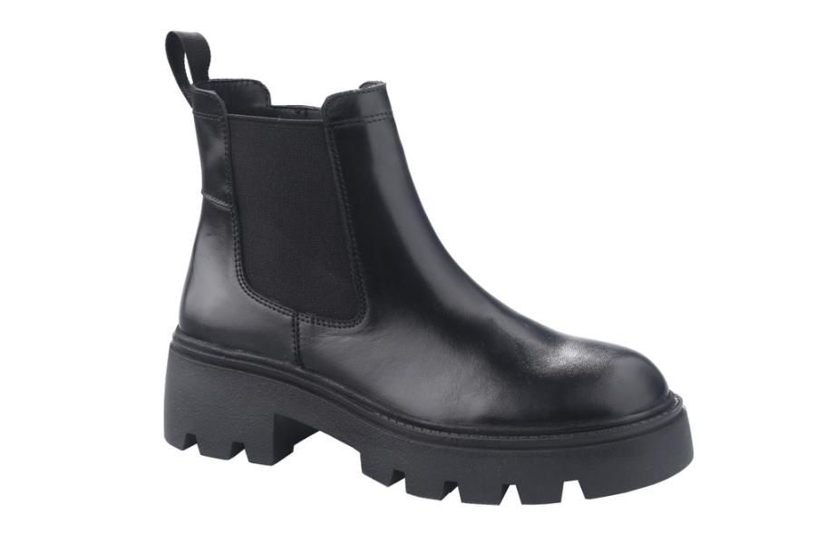 d.moro shoes Women Leather Ankle Boots for Winter: A3 Black (Wholesale)