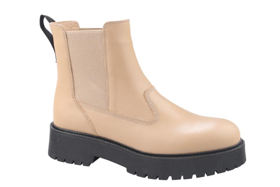 d.moro shoes Women Leather Ankle Boots for Winter: Crunch-03 Camel (Wholesale)