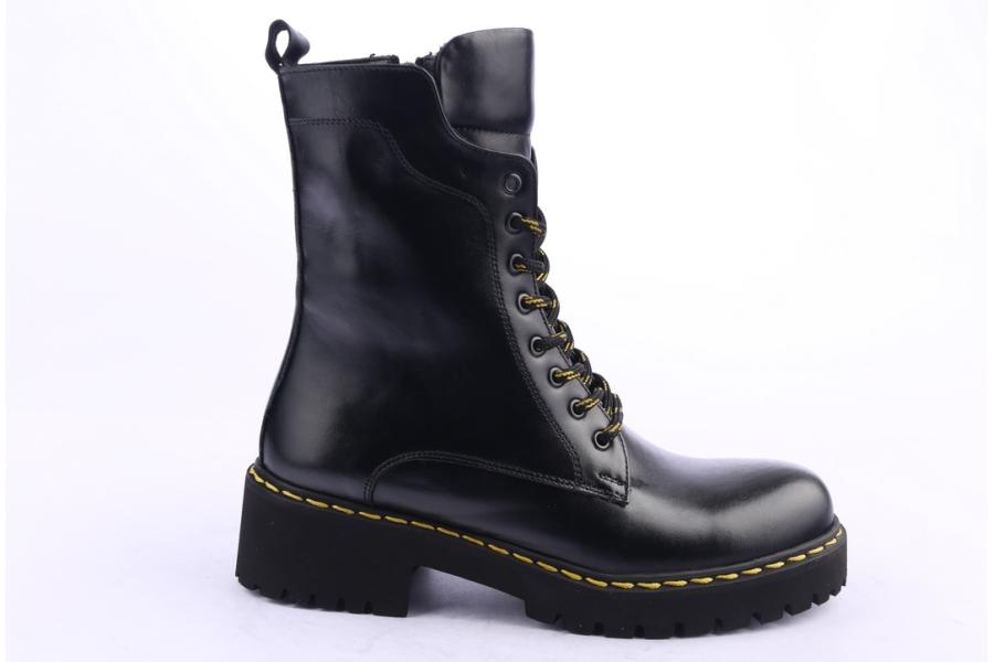 d.moro shoes Women Leather Ankle Boots for Winter: DRM1 Black (Wholesale)