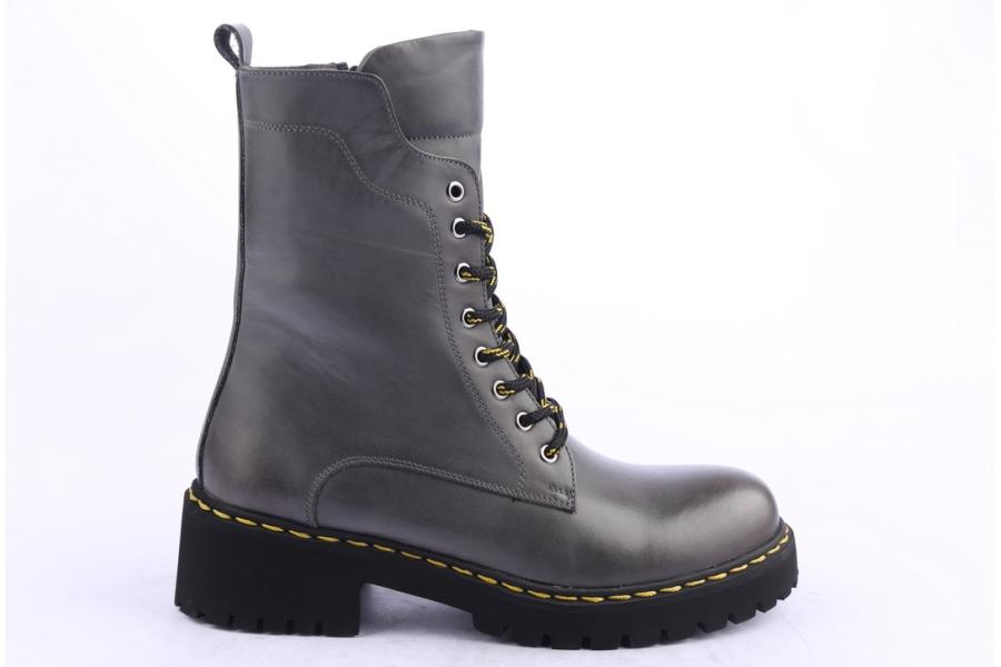 d.moro shoes Women Leather Ankle Boots for Winter: DRM1 Grey (Wholesale)