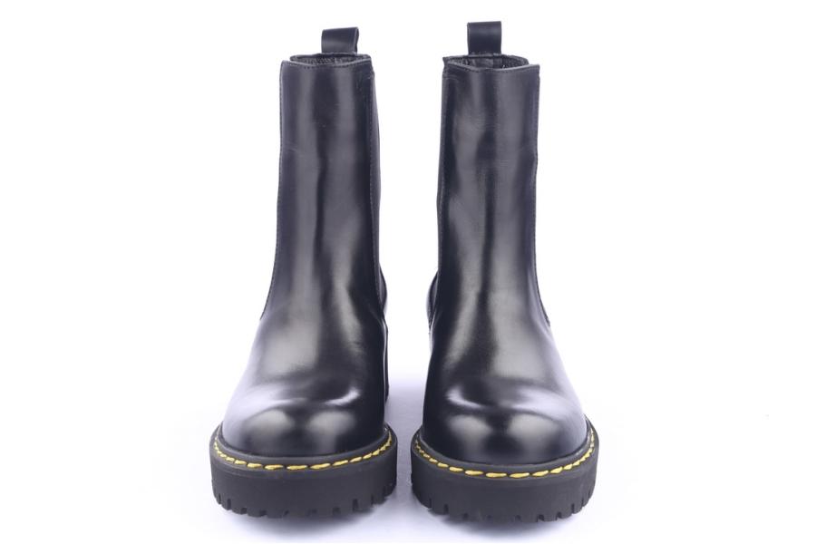D.moro Shoes Women Leather Ankle Boots For Winter: DRM2 Black (Wholesale)