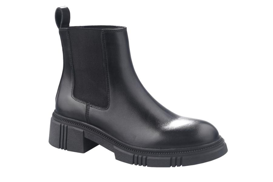 d.moro shoes Women Leather Ankle Boots for Winter: Guarda-01 Black (Wholesale)