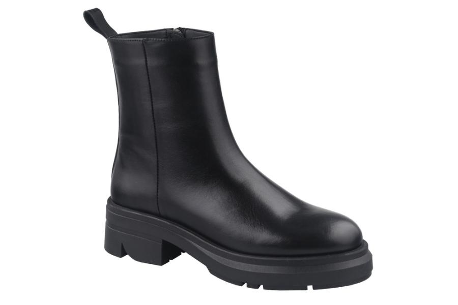 d.moro shoes Women Leather Ankle Boots for Winter: Guarda-02 Black (Wholesale)