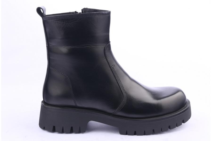 d.moro shoes Women Leather Ankle Boots for Winter: GUC2 Black (Wholesale)