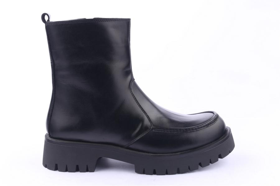 d.moro shoes Women Leather Ankle Boots for Winter: GUC3 Black (Wholesale)