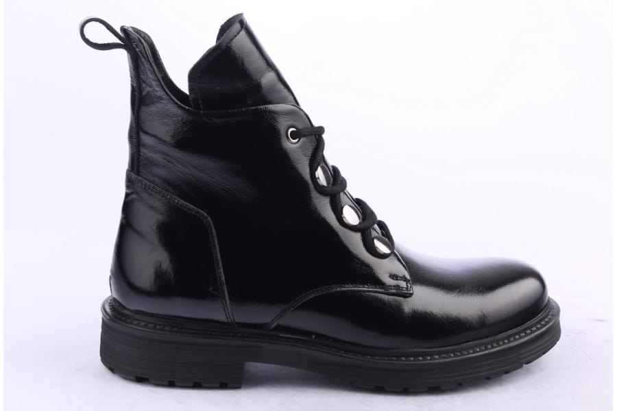 d.moro shoes Women Leather Ankle Boots for Winter: ITK1 Black (Wholesale)