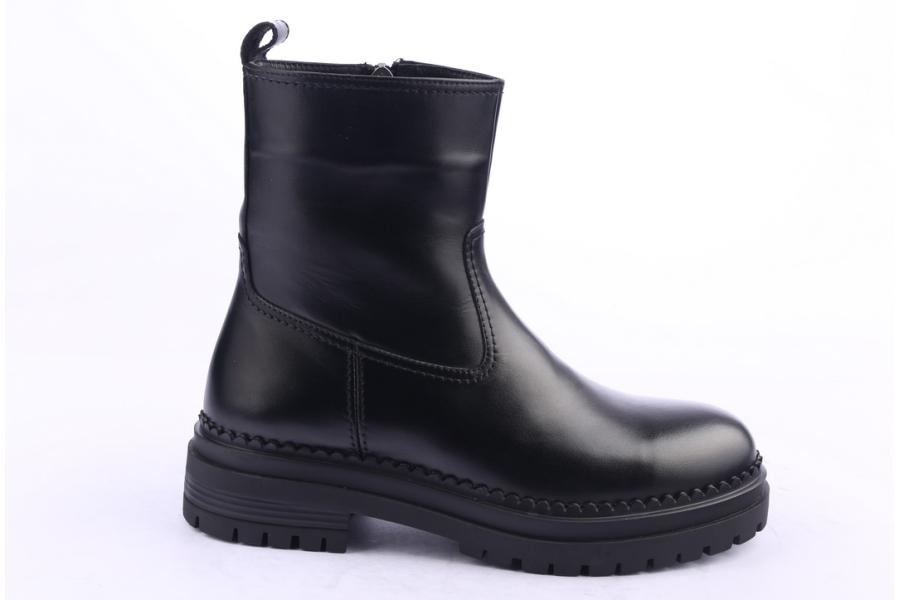 d.moro shoes Women Leather Ankle Boots for Winter: LAURA1 Black (Wholesale)