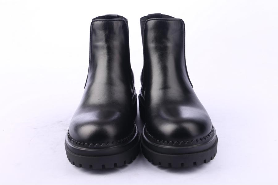 D.moro Shoes Women Leather Ankle Boots For Winter: LAURA2 Black (Wholesale)