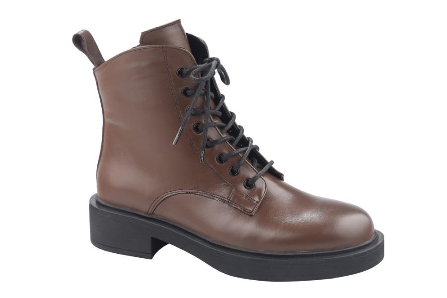 d.moro shoes Women Leather Ankle Boots for Winter: Lolita-04 Mink (Wholesale)