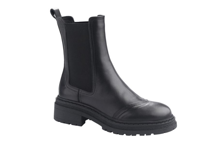 d.moro shoes Women Leather Ankle Boots for Winter: Maru-01 Black (Wholesale)