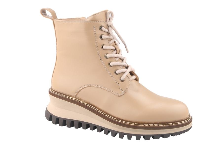 d.moro shoes Women Leather Ankle Boots for Winter: Maru-02 Camel (Wholesale)