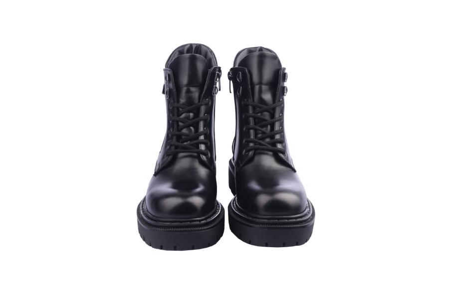 D.moro Shoes Women Leather Ankle Boots For Winter: MINERAL4 Black (Wholesale)