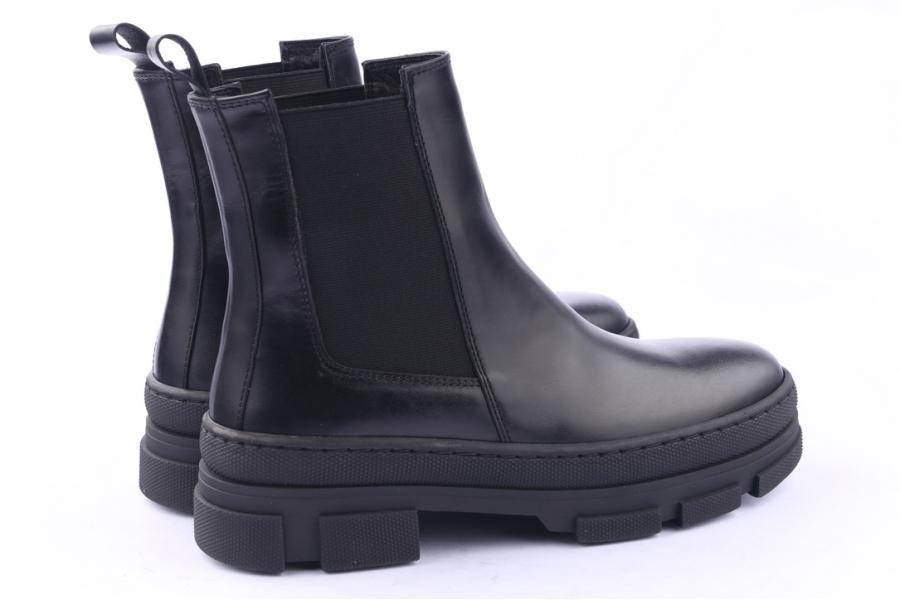 D.moro Shoes Women Leather Ankle Boots For Winter: SEUL3 Black (Wholesale)