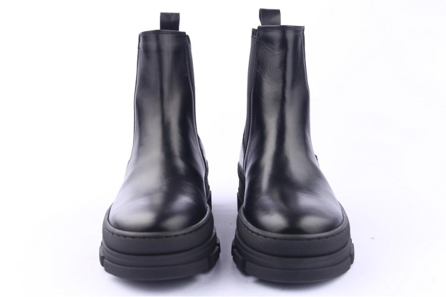 D.moro Shoes Women Leather Ankle Boots For Winter: SEUL3 Black (Wholesale)
