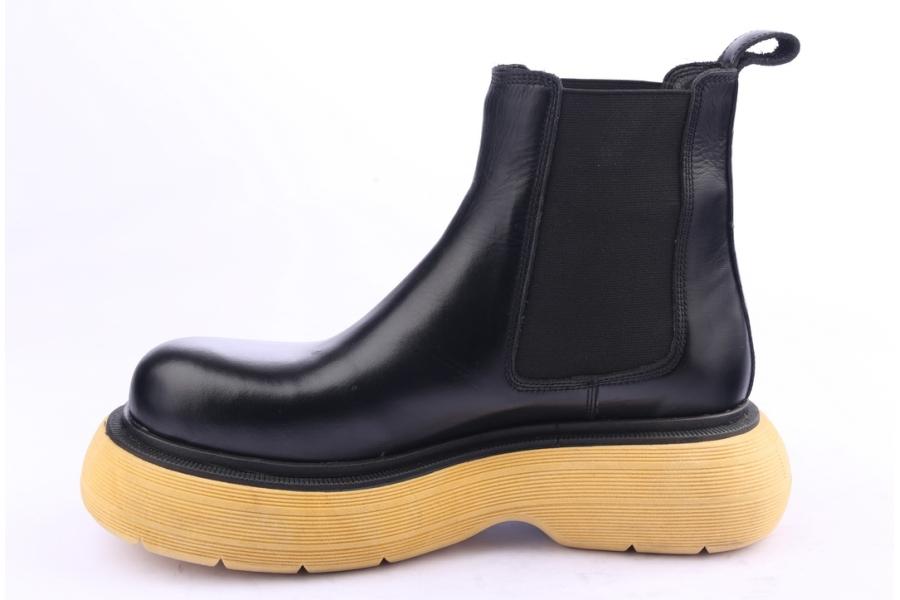 D.moro Shoes Women Leather Ankle Boots For Winter: Z-1400 Black (Wholesale)