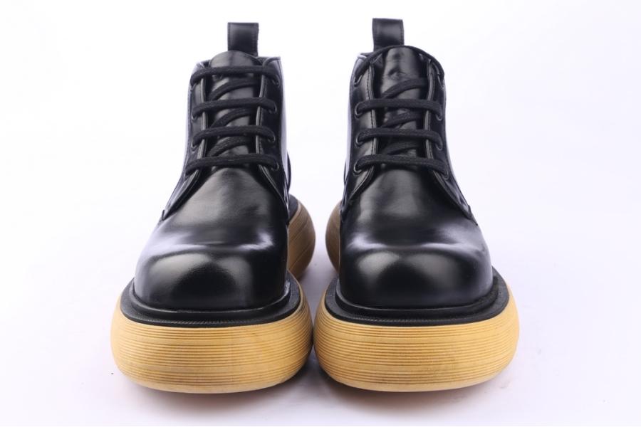 D.moro Shoes Women Leather Ankle Boots For Winter: Z-1401 Black (Wholesale)