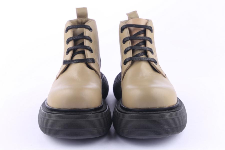 D.moro Shoes Women Leather Ankle Boots For Winter: Z-1401 Light Green (Wholesale)