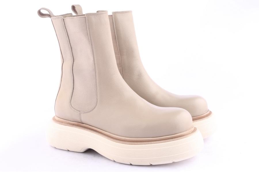 D.moro Shoes Women Leather Ankle Boots For Winter: Z-1405 Bone (Wholesale)