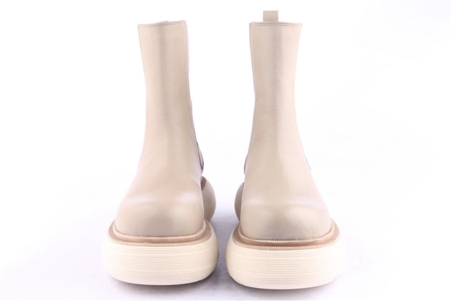 D.moro Shoes Women Leather Ankle Boots For Winter: Z-1405 Bone (Wholesale)
