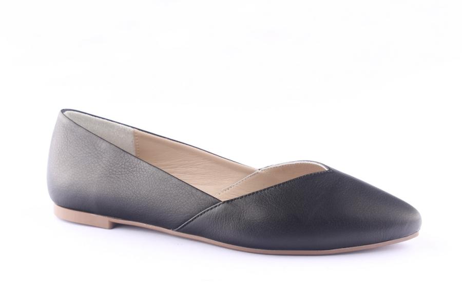 D.moro Shoes Women Leather Ballet For Summer: 1100 Black (Wholesale)