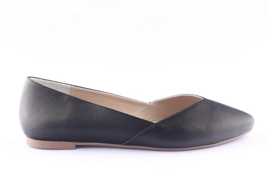 d.moro shoes Women Leather Ballet for Summer: 1100 Black (Wholesale)