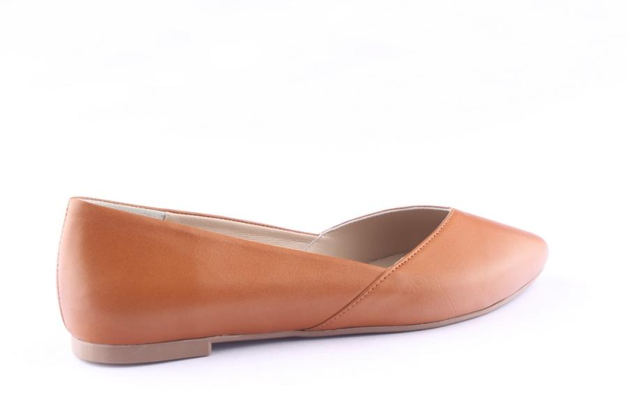 D.moro Shoes Women Leather Ballet For Summer: 1100 Tan (Wholesale)