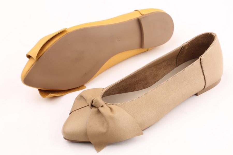 d.moro shoes Women Leather Ballet for summer: 1113 Vizon Leather (Wholesale)