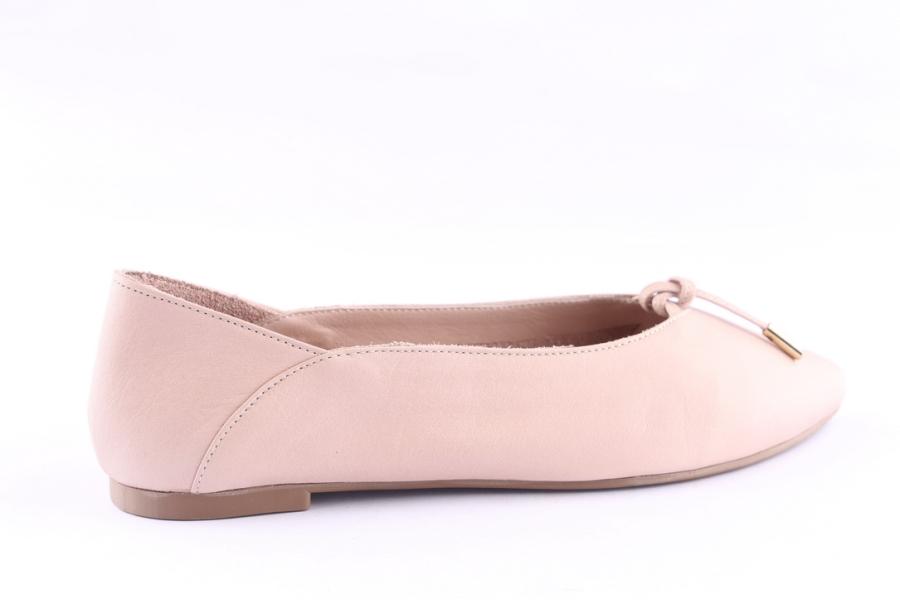 D.moro Shoes Women Leather Ballet For Summer: 1114 Powder (Wholesale)