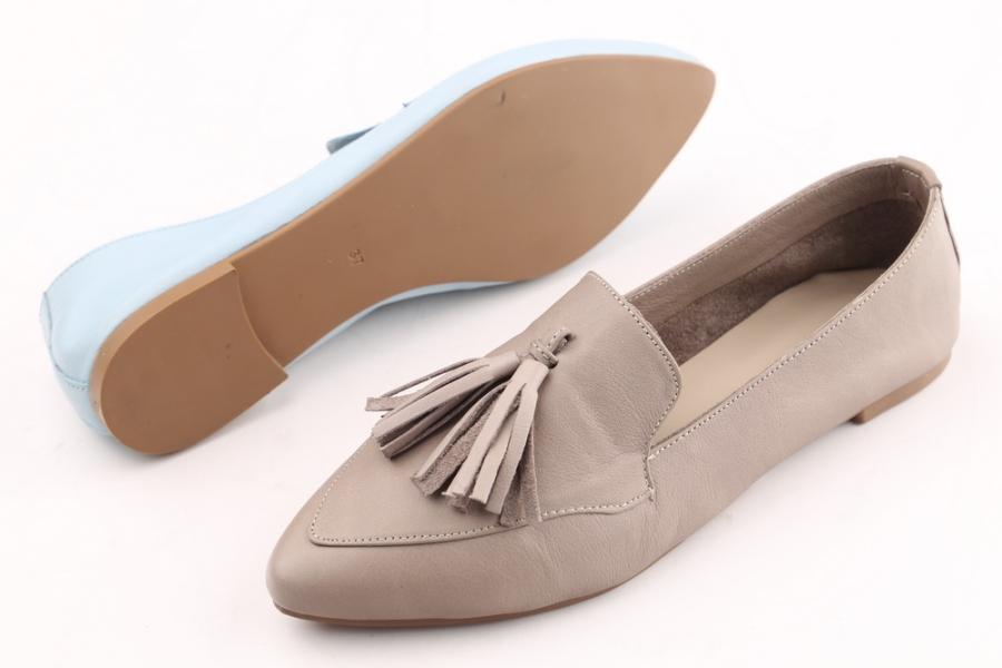 d.moro shoes Women Leather Ballet for summer: 1116 Vizon Leather (Wholesale)
