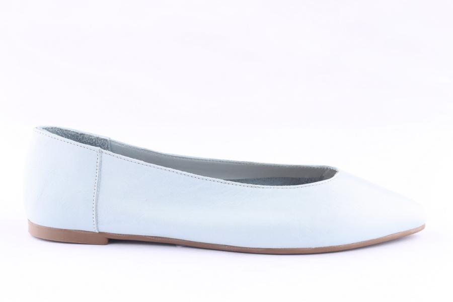 d.moro shoes Women Leather Ballet for Summer: 1126 Baby Blue (Wholesale)