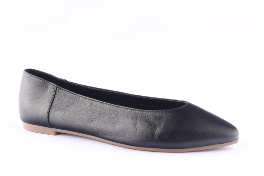 D.moro Shoes Women Leather Ballet For Summer: 1126 Black (Wholesale)