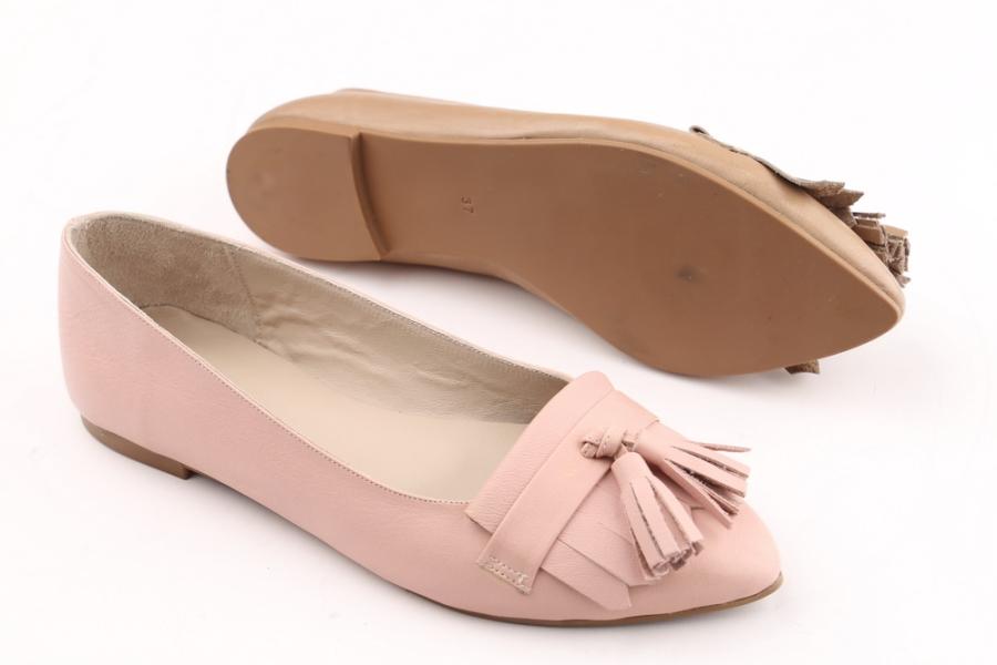 d.moro shoes Women Leather Ballet for summer: 1133 Powder Leather (Wholesale)