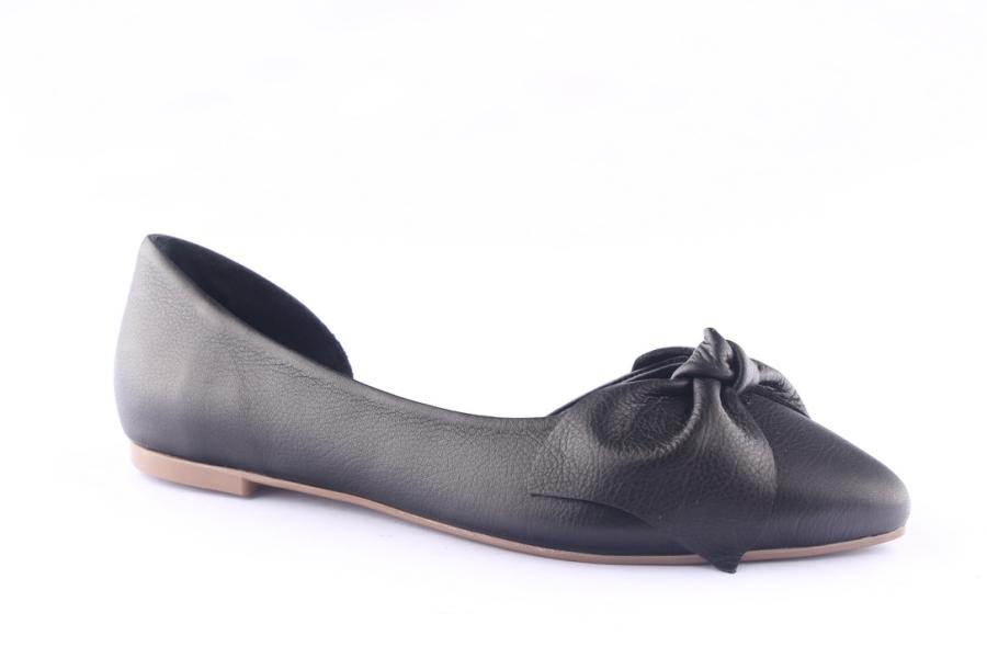 D.moro Shoes Women Leather Ballet For Summer: 1137 Black (Wholesale)
