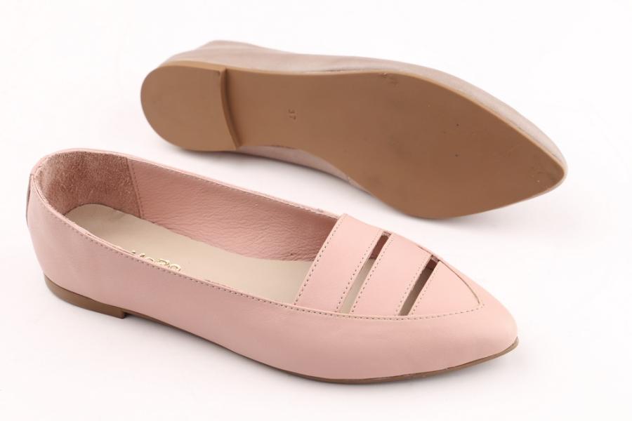 d.moro shoes Women Leather Ballet for summer: 1140 Powder Leather (Wholesale)