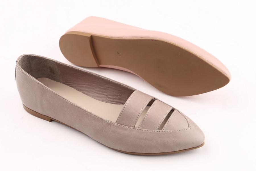 d.moro shoes Women Leather Ballet for summer: 1140 Vizon Leather (Wholesale)