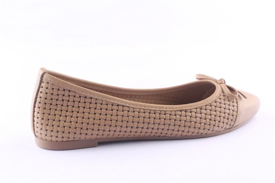 D.moro Shoes Women Leather Ballet For Summer: 1145 Darkstone (Wholesale)