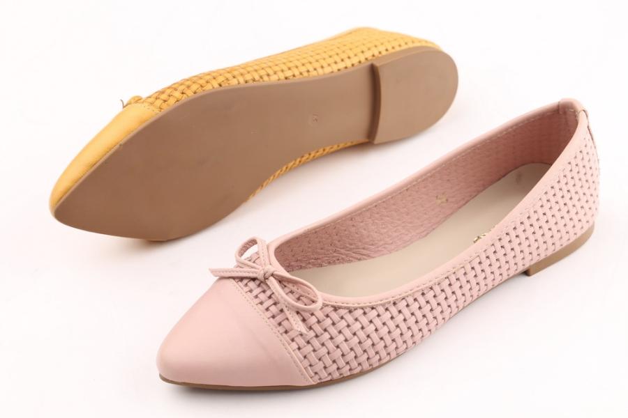 d.moro shoes Women Leather Ballet for summer: 1145 Powder Leather (Wholesale)