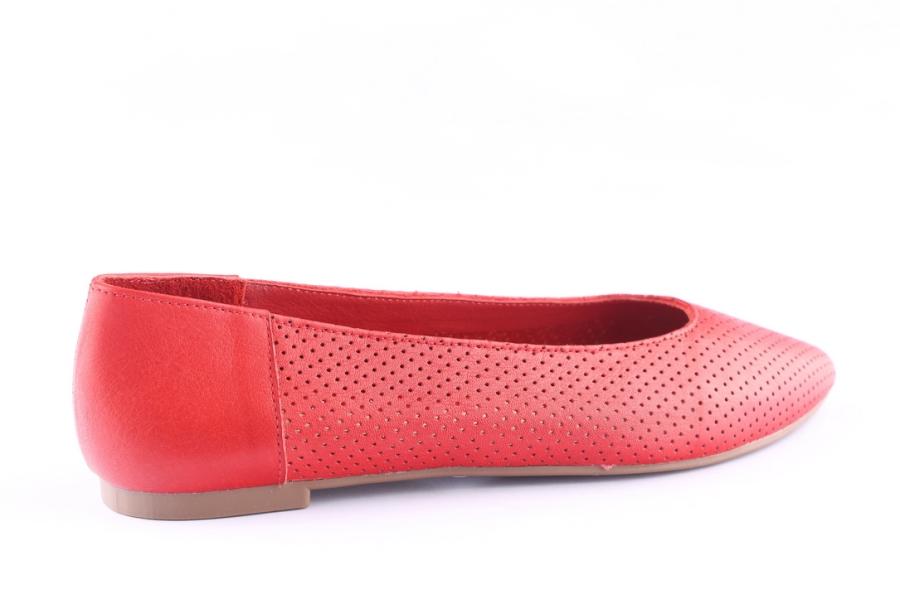 D.moro Shoes Women Leather Ballet For Summer: 1154 Red (Wholesale)
