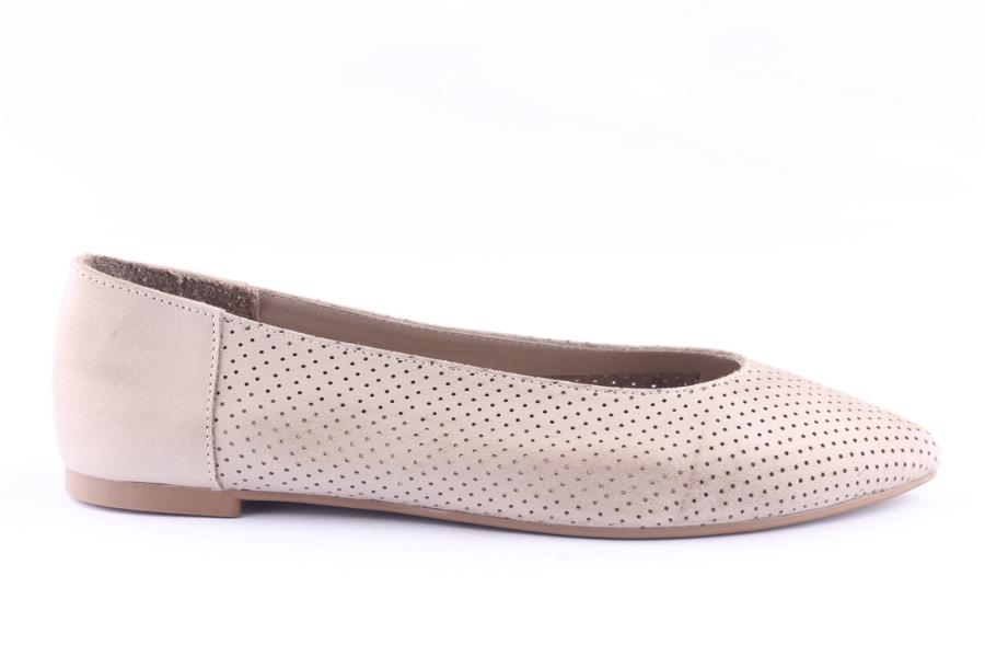 d.moro shoes Women Leather Ballet for Summer: 1154 Silver Grey (Wholesale)