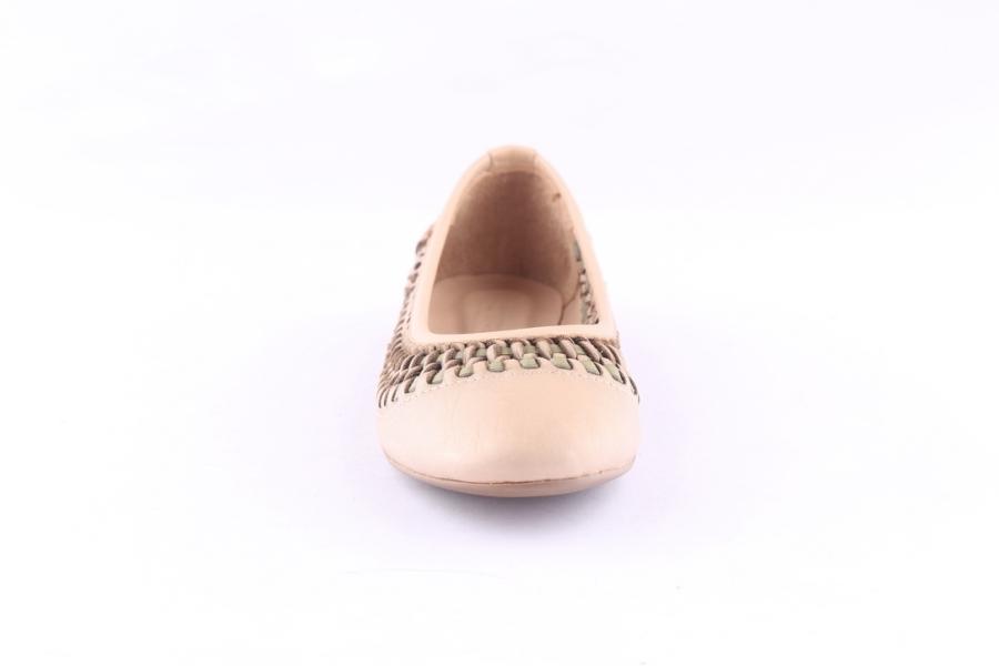 D.moro Shoes Women Leather Ballet For Summer: 1571 Powder (Wholesale)